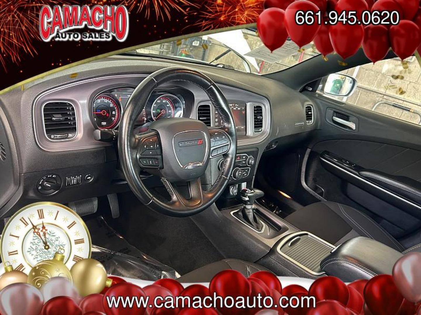 2023 WHITE Dodge Charger (2C3CDXBG1PH) with an V6 3.6 Liter engine, Automatic 8-Spd w/AutoStick transmission, located at 412 Auto Vista Drive, Palmdale, CA, 93551, (661) 945-0620, 34.592636, -118.136681 - Photo#9