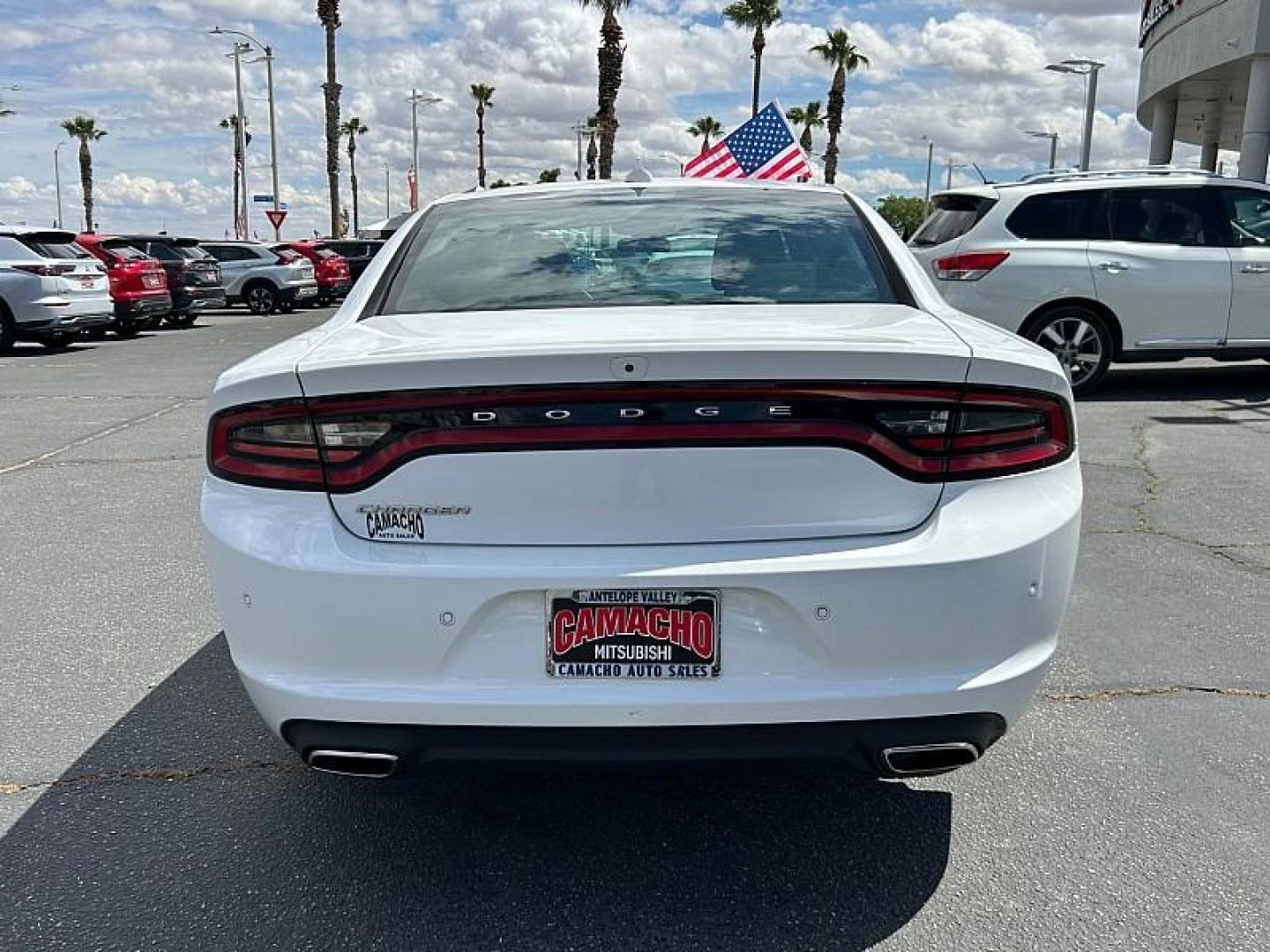 2023 WHITE Dodge Charger (2C3CDXBG1PH) with an V6 3.6 Liter engine, Automatic 8-Spd w/AutoStick transmission, located at 412 Auto Vista Drive, Palmdale, CA, 93551, (661) 945-0620, 34.592636, -118.136681 - Photo#5