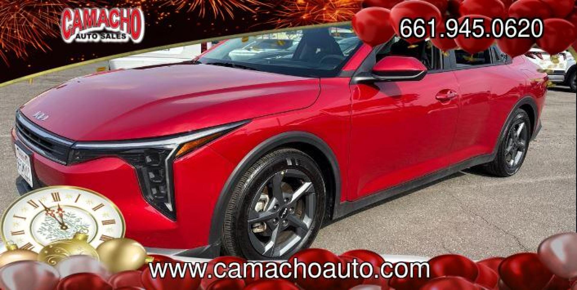 2025 RED Kia K4 (3KPFT4DE3SE) with an 4-Cyl 2.0 Liter engine, Automatic IVT transmission, located at 412 Auto Vista Drive, Palmdale, CA, 93551, (661) 945-0620, 34.592636, -118.136681 - Photo#15