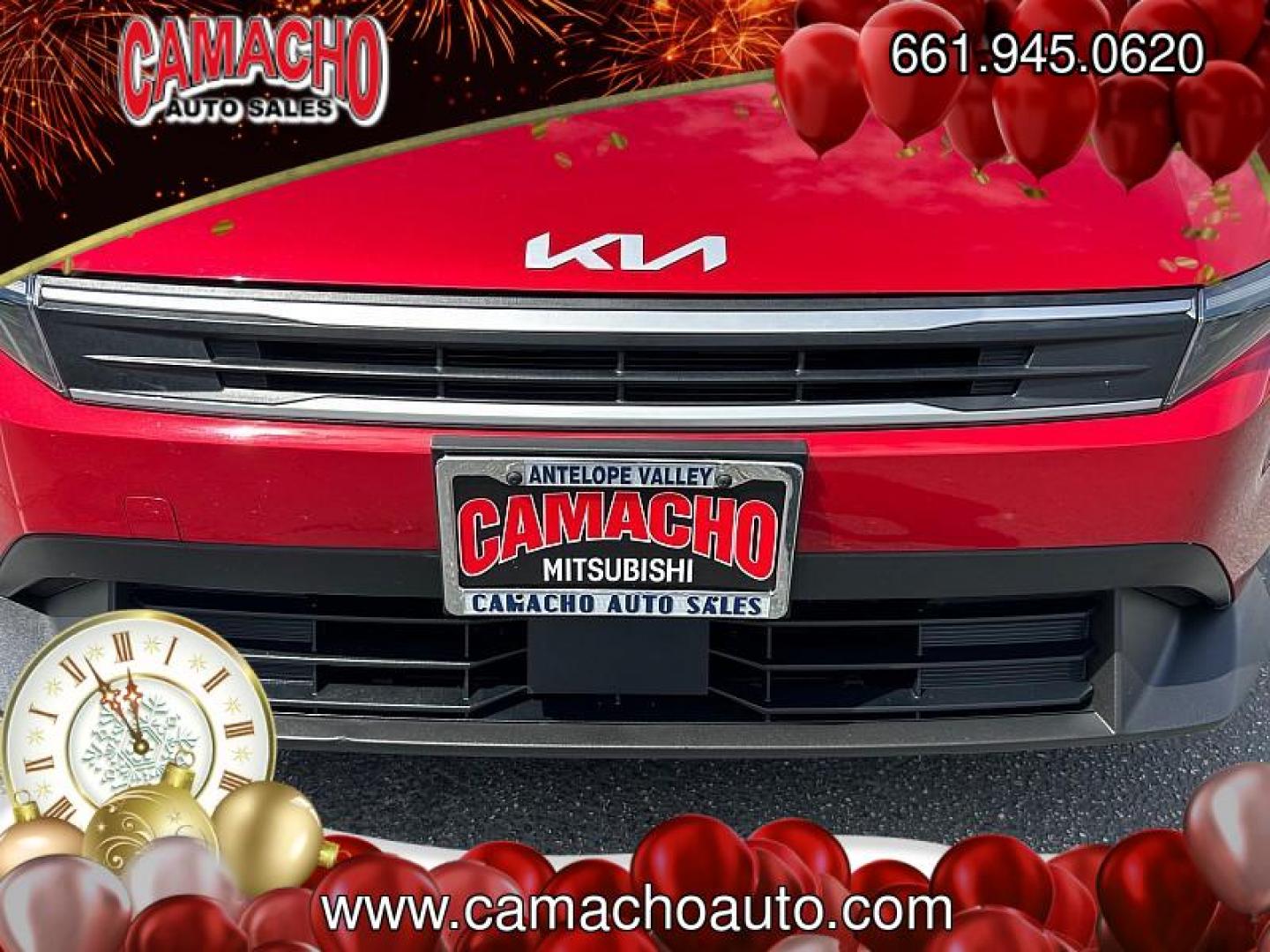 2025 RED Kia K4 (3KPFT4DE3SE) with an 4-Cyl 2.0 Liter engine, Automatic IVT transmission, located at 412 Auto Vista Drive, Palmdale, CA, 93551, (661) 945-0620, 34.592636, -118.136681 - Photo#13