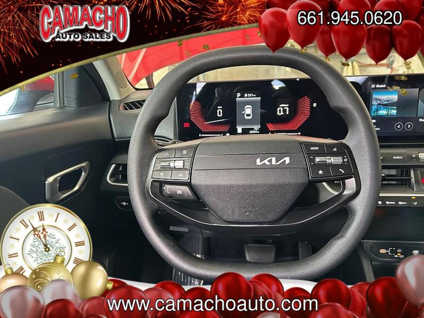 2025 RED Kia K4 (3KPFT4DE3SE) with an 4-Cyl 2.0 Liter engine, Automatic IVT transmission, located at 412 Auto Vista Drive, Palmdale, CA, 93551, (661) 945-0620, 34.592636, -118.136681 - Photo#40