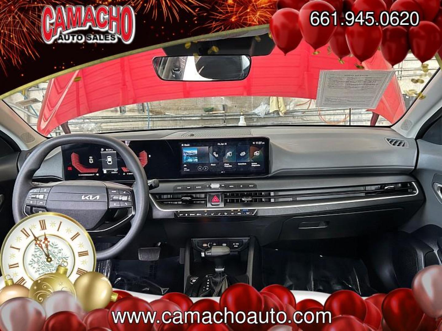 2025 RED Kia K4 (3KPFT4DE3SE) with an 4-Cyl 2.0 Liter engine, Automatic IVT transmission, located at 412 Auto Vista Drive, Palmdale, CA, 93551, (661) 945-0620, 34.592636, -118.136681 - Photo#43