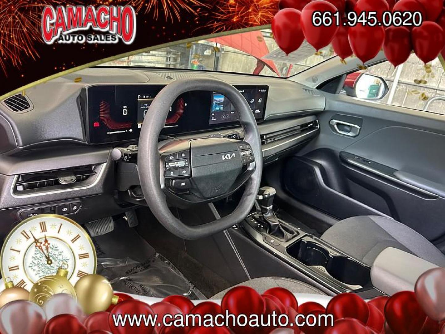 2025 RED Kia K4 (3KPFT4DE3SE) with an 4-Cyl 2.0 Liter engine, Automatic IVT transmission, located at 412 Auto Vista Drive, Palmdale, CA, 93551, (661) 945-0620, 34.592636, -118.136681 - Photo#46