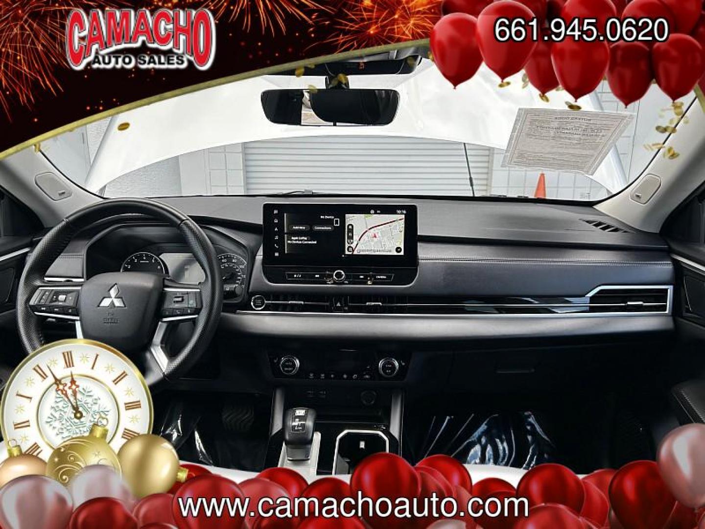 2025 SILVER Mitsubishi Outlander (JA4J3VA84SZ) with an 4-Cyl 2.5 Liter engine, Automatic CVT transmission, located at 412 Auto Vista Drive, Palmdale, CA, 93551, (661) 945-0620, 34.592636, -118.136681 - Photo#8