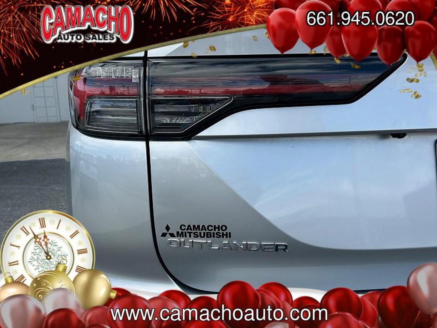 2025 SILVER Mitsubishi Outlander (JA4J3VA84SZ) with an 4-Cyl 2.5 Liter engine, Automatic CVT transmission, located at 412 Auto Vista Drive, Palmdale, CA, 93551, (661) 945-0620, 34.592636, -118.136681 - Photo#28