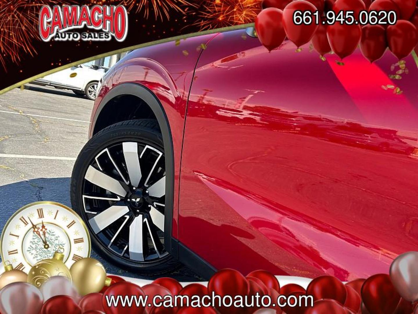 2025 RED Mitsubishi Outlander (JA4J3VA83SZ) with an 4-Cyl 2.5 Liter engine, Automatic CVT transmission, located at 412 Auto Vista Drive, Palmdale, CA, 93551, (661) 945-0620, 34.592636, -118.136681 - Photo#9