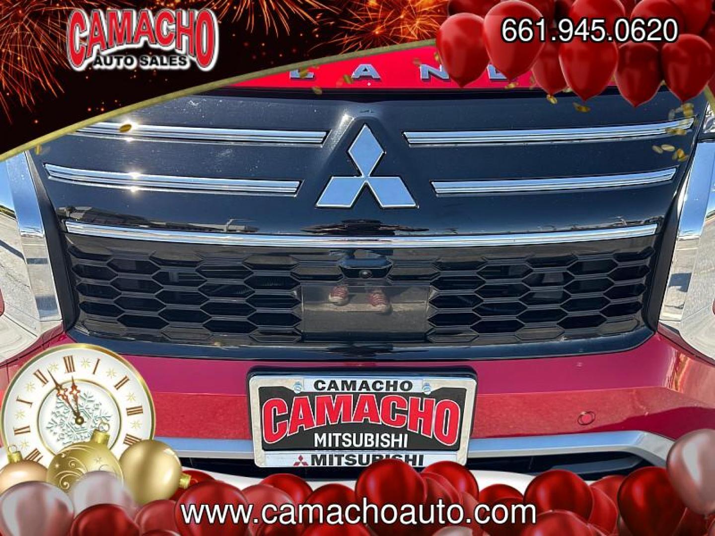 2025 RED Mitsubishi Outlander (JA4J3VA83SZ) with an 4-Cyl 2.5 Liter engine, Automatic CVT transmission, located at 412 Auto Vista Drive, Palmdale, CA, 93551, (661) 945-0620, 34.592636, -118.136681 - Photo#11