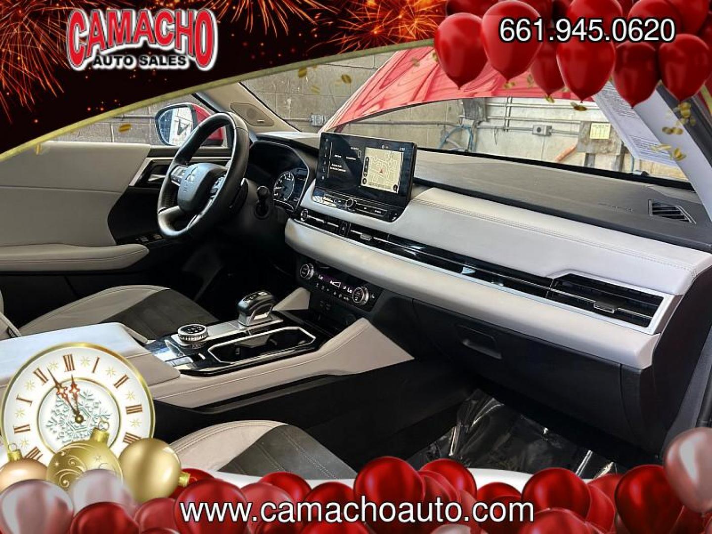 2025 RED Mitsubishi Outlander (JA4J3VA83SZ) with an 4-Cyl 2.5 Liter engine, Automatic CVT transmission, located at 412 Auto Vista Drive, Palmdale, CA, 93551, (661) 945-0620, 34.592636, -118.136681 - Photo#24
