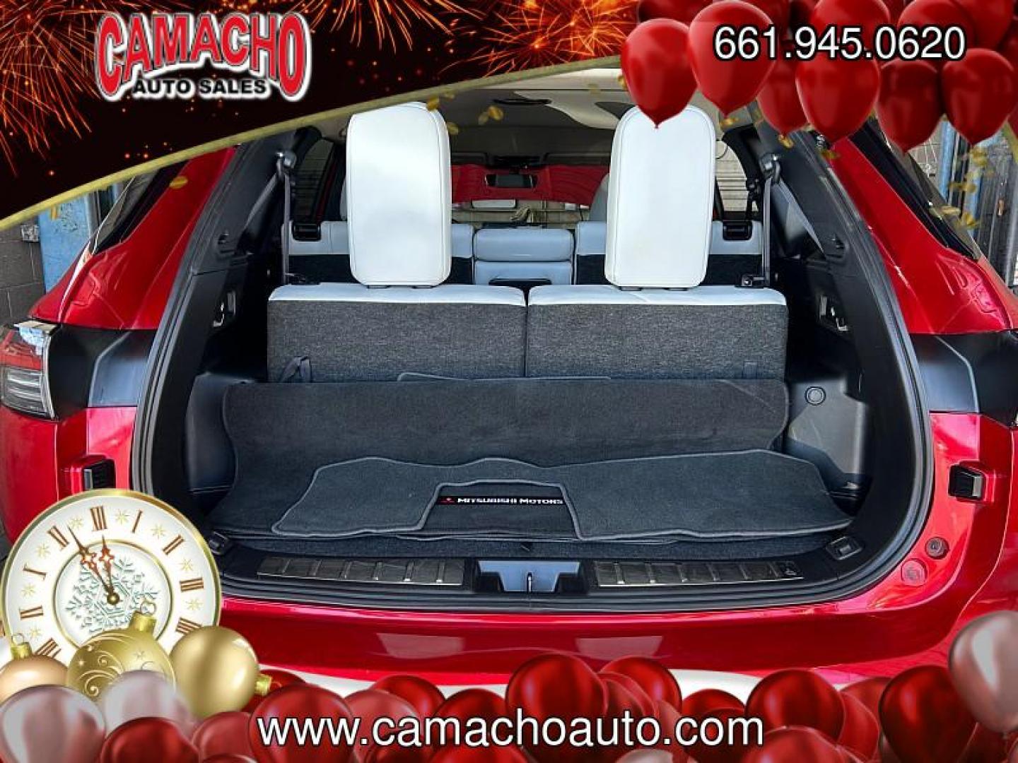 2025 RED Mitsubishi Outlander (JA4J3VA83SZ) with an 4-Cyl 2.5 Liter engine, Automatic CVT transmission, located at 412 Auto Vista Drive, Palmdale, CA, 93551, (661) 945-0620, 34.592636, -118.136681 - Photo#28