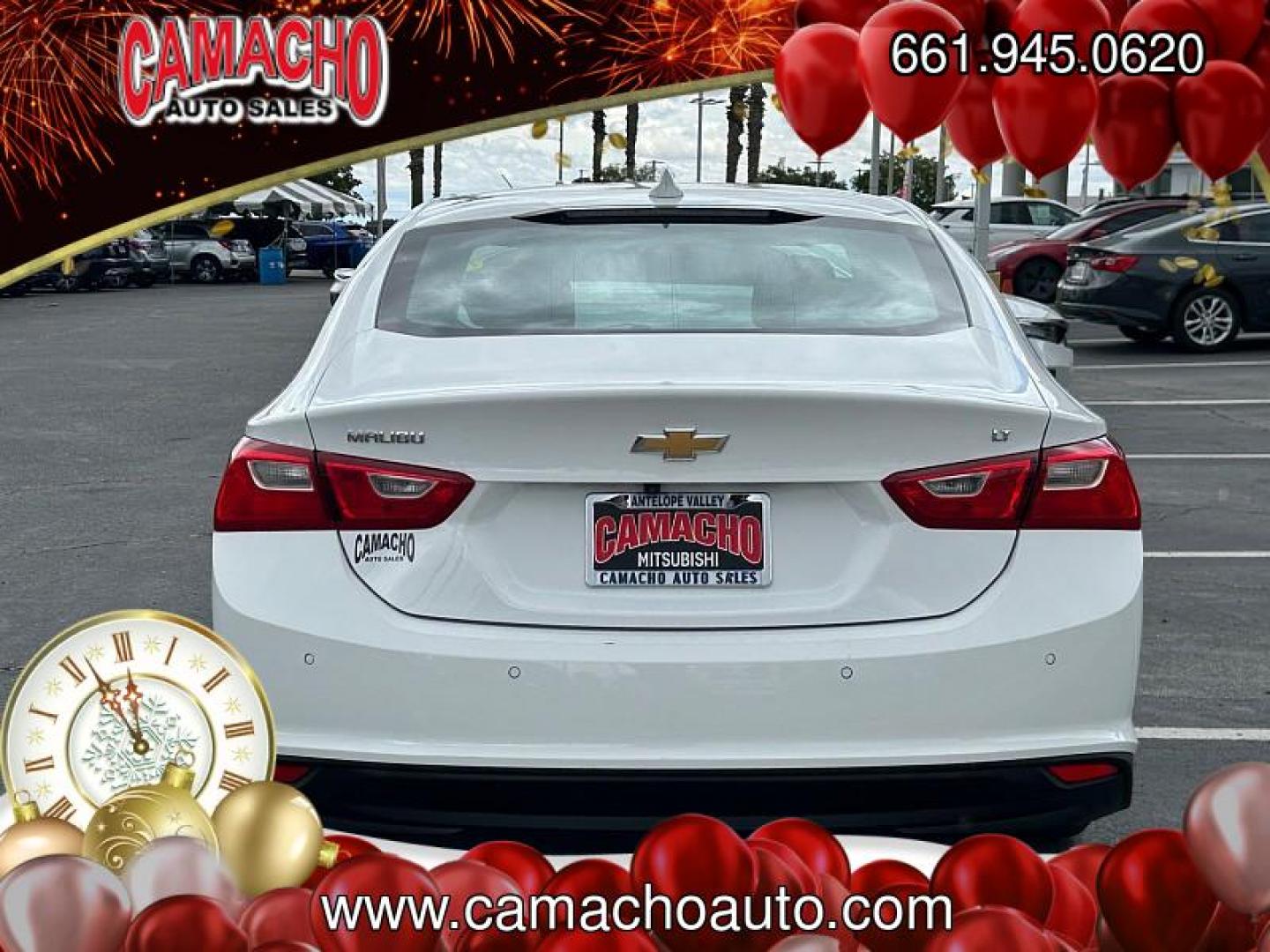 2024 WHITE Chevrolet Malibu (1G1ZD5ST7RF) with an 4-Cyl Turbo 1.5 Liter engine, Automatic CVT transmission, located at 412 Auto Vista Drive, Palmdale, CA, 93551, (661) 945-0620, 34.592636, -118.136681 - Photo#4