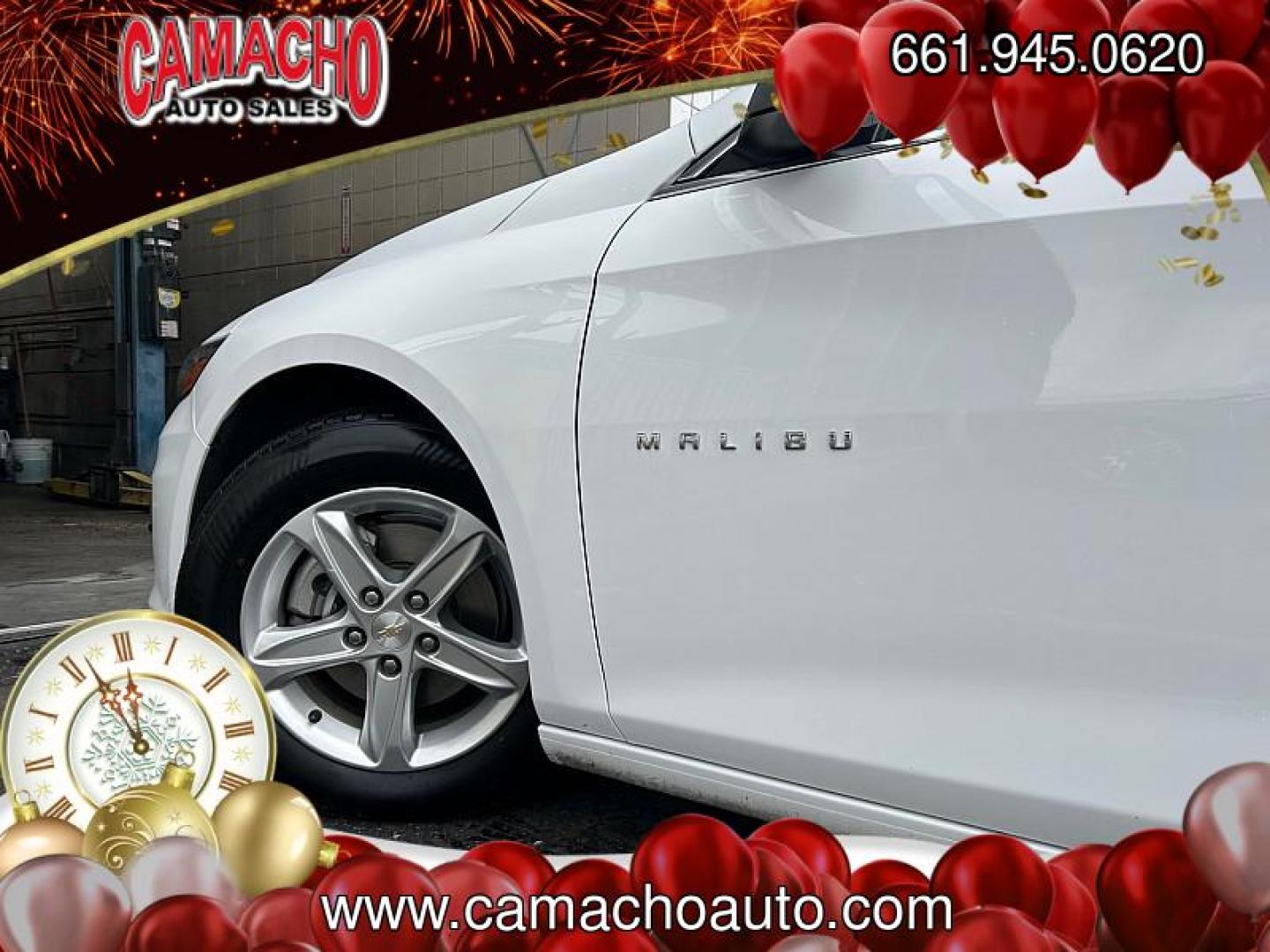 2024 WHITE Chevrolet Malibu (1G1ZD5ST7RF) with an 4-Cyl Turbo 1.5 Liter engine, Automatic CVT transmission, located at 412 Auto Vista Drive, Palmdale, CA, 93551, (661) 945-0620, 34.592636, -118.136681 - Photo#26