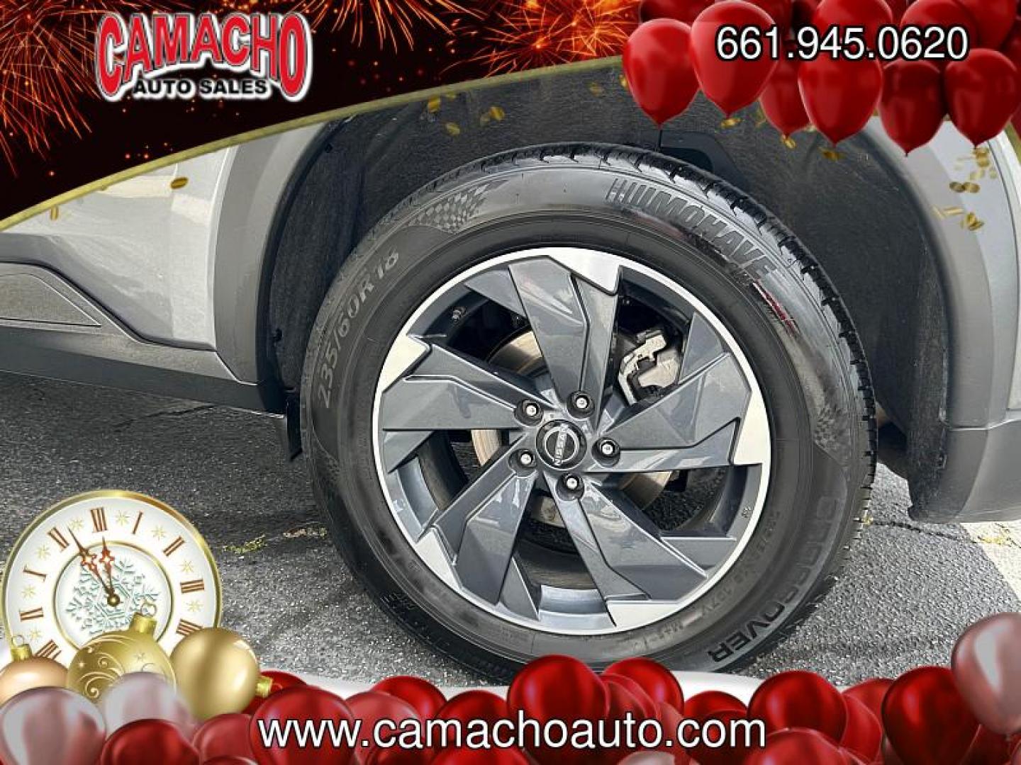 2024 GRAY Nissan Rogue (5N1BT3BA8RC) with an 3-Cyl Turbo 1.5 Liter engine, Automatic CVT transmission, located at 412 Auto Vista Drive, Palmdale, CA, 93551, (661) 945-0620, 34.592636, -118.136681 - Photo#26