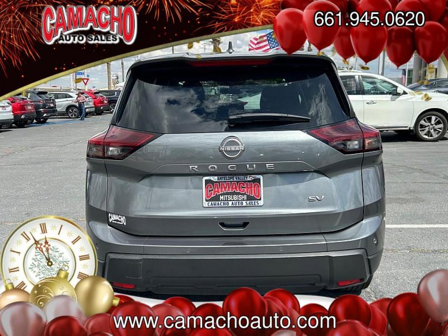 2024 GRAY Nissan Rogue (5N1BT3BA8RC) with an 3-Cyl Turbo 1.5 Liter engine, Automatic CVT transmission, located at 412 Auto Vista Drive, Palmdale, CA, 93551, (661) 945-0620, 34.592636, -118.136681 - Photo#5