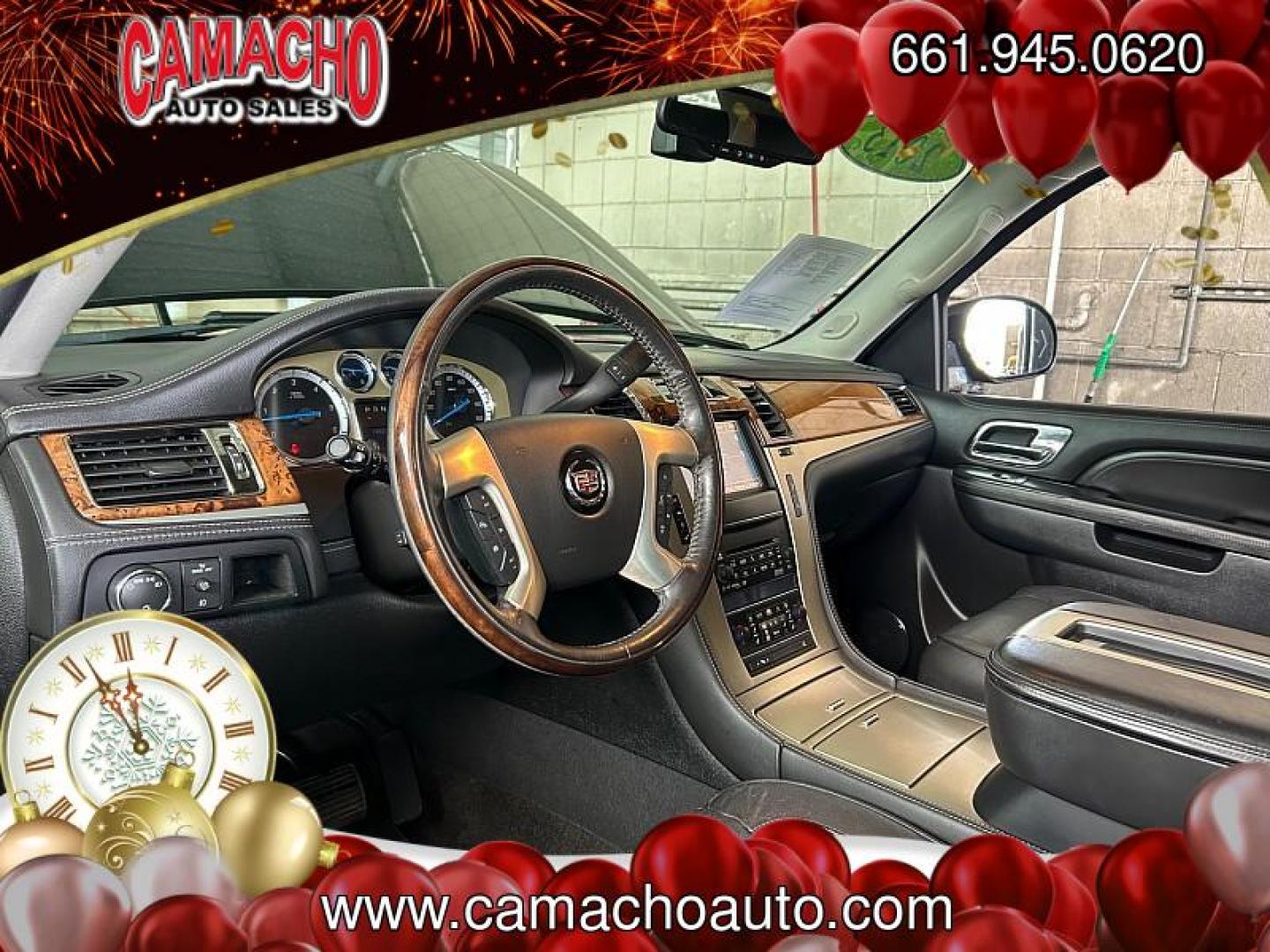 2013 BLACK Cadillac Escalade ESV (1GYS3KEF7DR) with an V8 Flex Fuel 6.2 Liter engine, Automatic 6-Spd HD w/Overdrive transmission, located at 412 Auto Vista Drive, Palmdale, CA, 93551, (661) 945-0620, 34.592636, -118.136681 - Adult-friendly third row. Ranked one of the most reliable and safest vehicles on the market. This hard to find vehicle will go fast! Enjoy the comfort of a leather interior. Check out the low miles on this thing! Comes equipped with premium interior and luxurious amenities throughout. This vehicle i - Photo#9