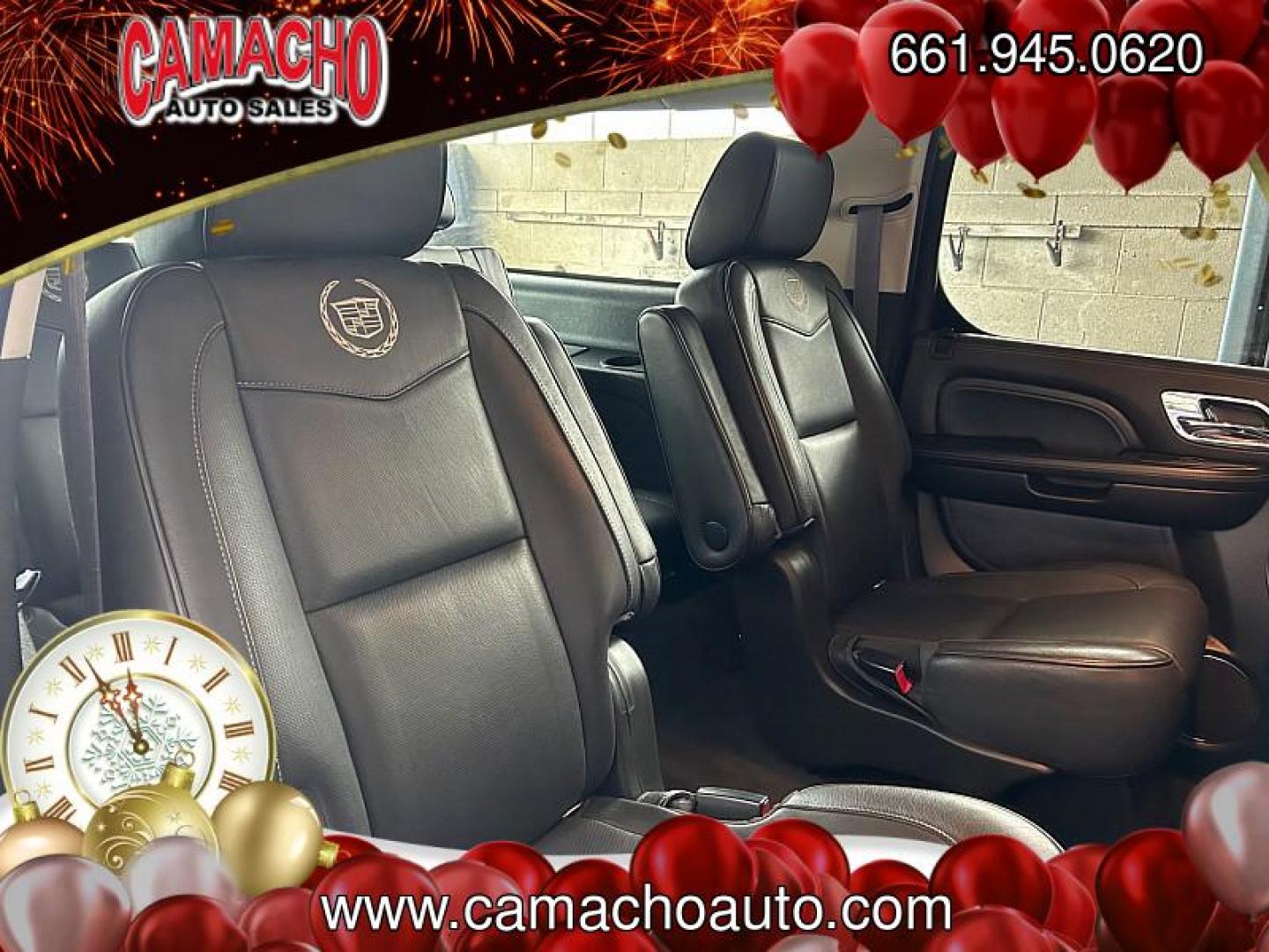 2013 BLACK Cadillac Escalade ESV (1GYS3KEF7DR) with an V8 Flex Fuel 6.2 Liter engine, Automatic 6-Spd HD w/Overdrive transmission, located at 412 Auto Vista Drive, Palmdale, CA, 93551, (661) 945-0620, 34.592636, -118.136681 - Adult-friendly third row. Ranked one of the most reliable and safest vehicles on the market. This hard to find vehicle will go fast! Enjoy the comfort of a leather interior. Check out the low miles on this thing! Comes equipped with premium interior and luxurious amenities throughout. This vehicle i - Photo#15