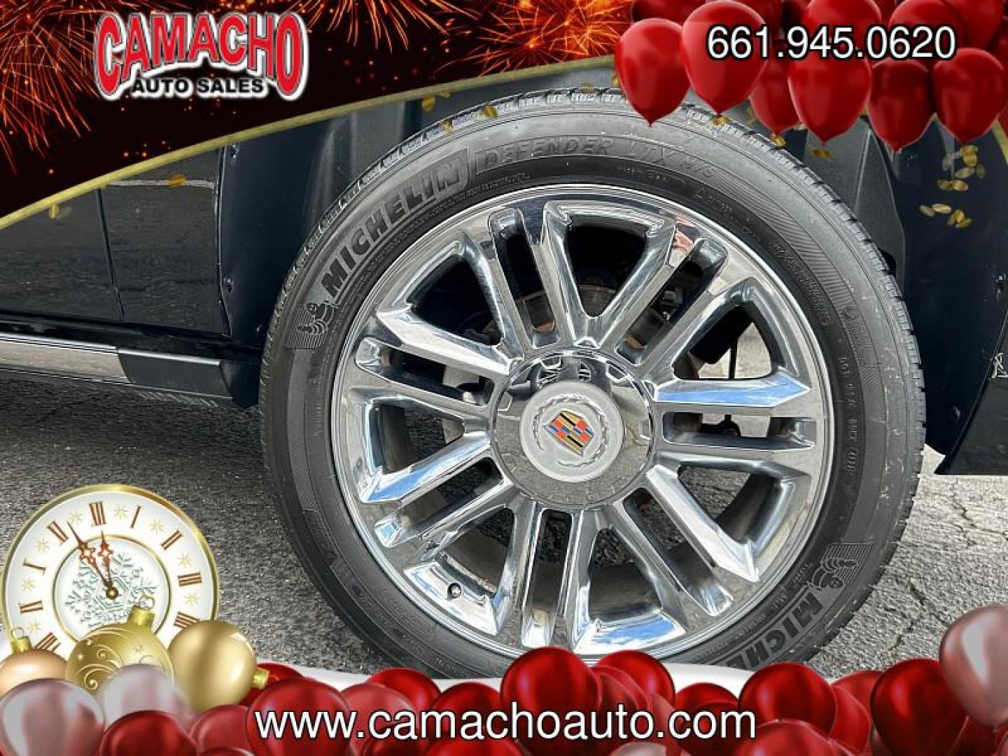 2013 BLACK Cadillac Escalade ESV (1GYS3KEF7DR) with an V8 Flex Fuel 6.2 Liter engine, Automatic 6-Spd HD w/Overdrive transmission, located at 412 Auto Vista Drive, Palmdale, CA, 93551, (661) 945-0620, 34.592636, -118.136681 - Adult-friendly third row. Ranked one of the most reliable and safest vehicles on the market. This hard to find vehicle will go fast! Enjoy the comfort of a leather interior. Check out the low miles on this thing! Comes equipped with premium interior and luxurious amenities throughout. This vehicle i - Photo#26