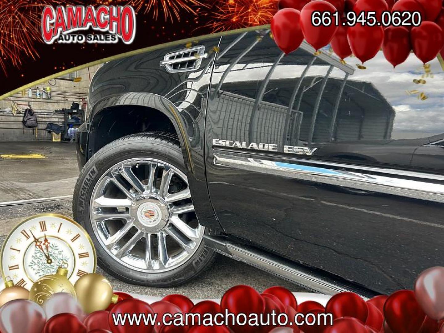 2013 BLACK Cadillac Escalade ESV (1GYS3KEF7DR) with an V8 Flex Fuel 6.2 Liter engine, Automatic 6-Spd HD w/Overdrive transmission, located at 412 Auto Vista Drive, Palmdale, CA, 93551, (661) 945-0620, 34.592636, -118.136681 - Adult-friendly third row. Ranked one of the most reliable and safest vehicles on the market. This hard to find vehicle will go fast! Enjoy the comfort of a leather interior. Check out the low miles on this thing! Comes equipped with premium interior and luxurious amenities throughout. This vehicle i - Photo#29