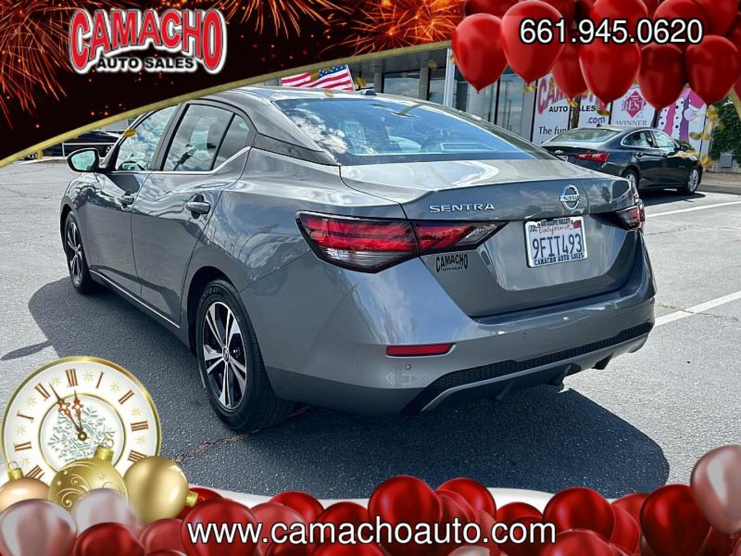 2023 GRAY Nissan Sentra (3N1AB8CV8PY) with an 4-Cyl 2.0 Liter engine, Automatic CVT w/Xtronic transmission, located at 412 Auto Vista Drive, Palmdale, CA, 93551, (661) 945-0620, 34.592636, -118.136681 - Photo#5