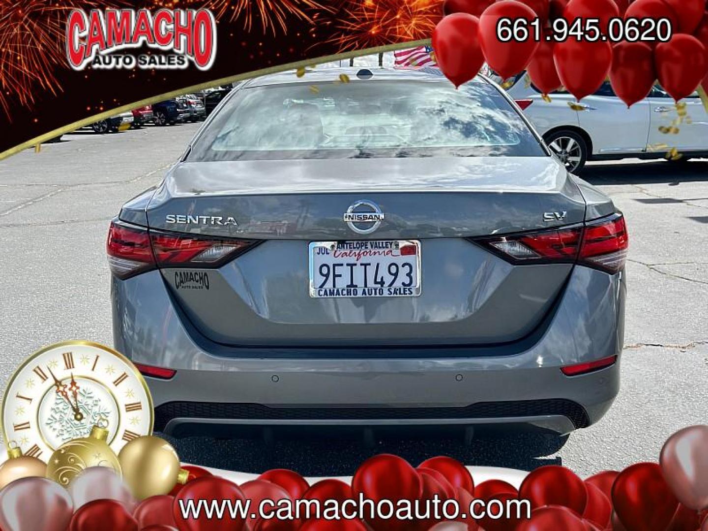 2023 GRAY Nissan Sentra (3N1AB8CV8PY) with an 4-Cyl 2.0 Liter engine, Automatic CVT w/Xtronic transmission, located at 412 Auto Vista Drive, Palmdale, CA, 93551, (661) 945-0620, 34.592636, -118.136681 - Photo#6