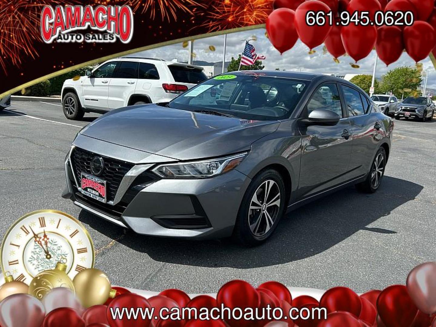 2023 GRAY Nissan Sentra (3N1AB8CV8PY) with an 4-Cyl 2.0 Liter engine, Automatic CVT w/Xtronic transmission, located at 412 Auto Vista Drive, Palmdale, CA, 93551, (661) 945-0620, 34.592636, -118.136681 - Photo#3