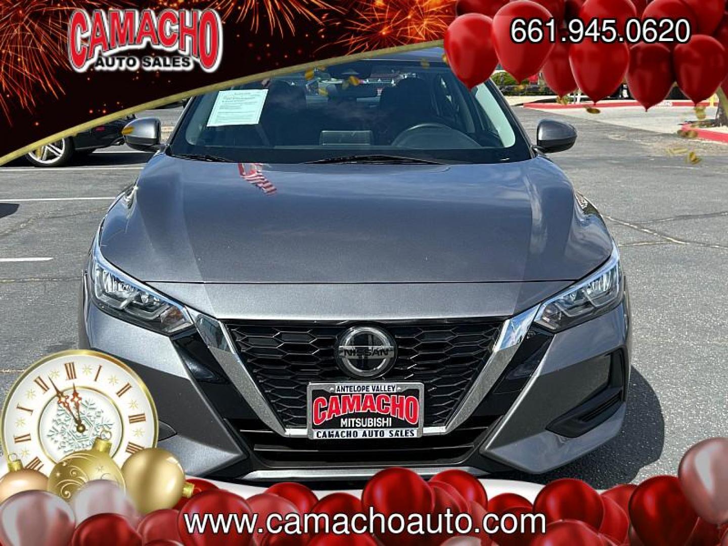 2023 GRAY Nissan Sentra (3N1AB8CV8PY) with an 4-Cyl 2.0 Liter engine, Automatic CVT w/Xtronic transmission, located at 412 Auto Vista Drive, Palmdale, CA, 93551, (661) 945-0620, 34.592636, -118.136681 - Photo#2