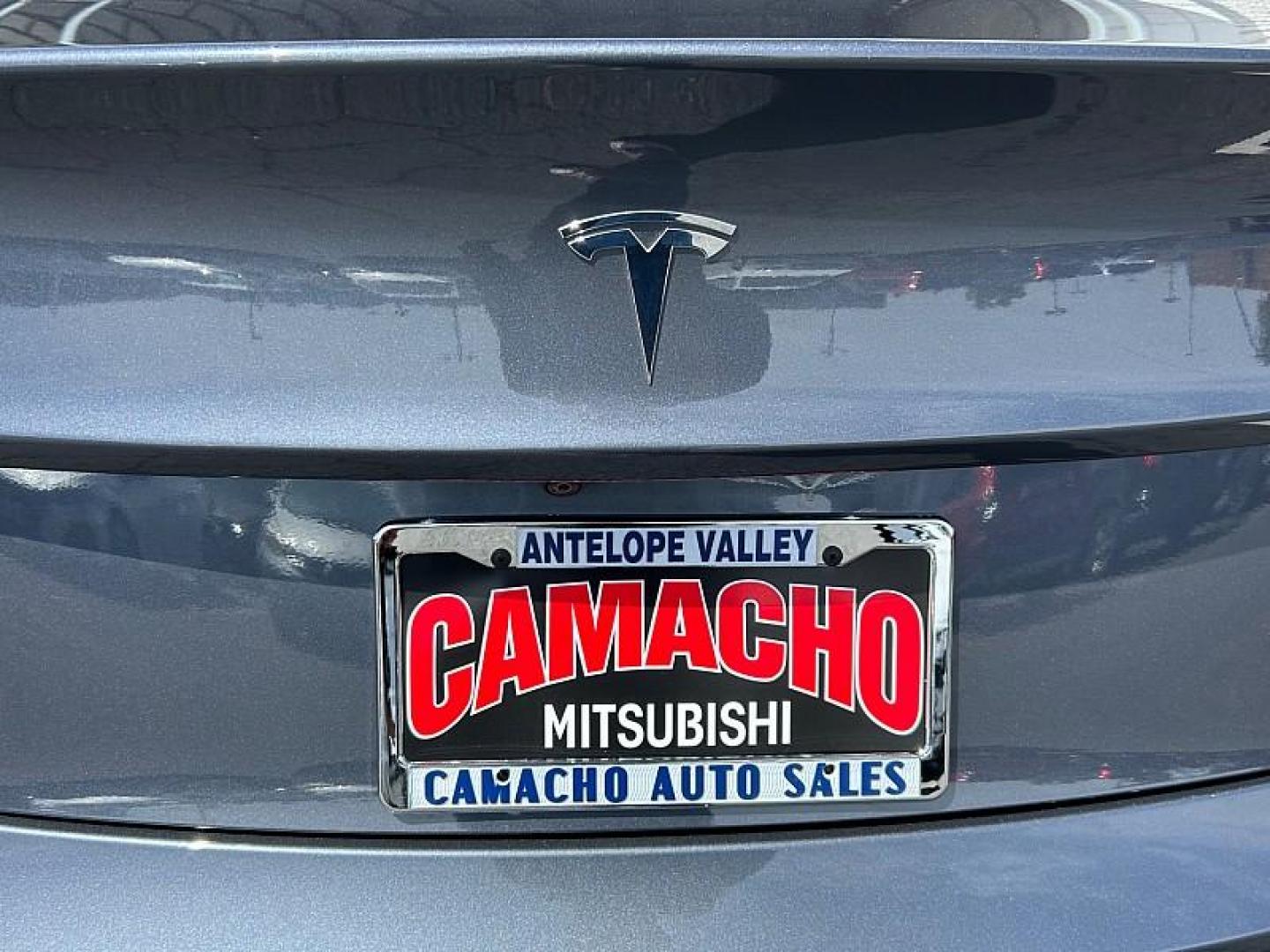 2023 GRAY Tesla Model 3 (5YJ3E1EA2PF) with an AC Electric Motor engine, Single-Speed Fixed Gear transmission, located at 412 Auto Vista Drive, Palmdale, CA, 93551, (661) 945-0620, 34.592636, -118.136681 - Photo#12