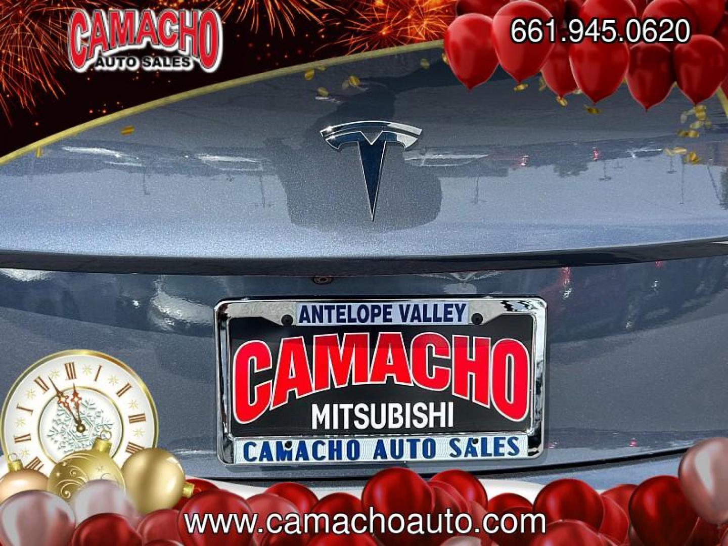 2023 GRAY Tesla Model 3 (5YJ3E1EA2PF) with an AC Electric Motor engine, Single-Speed Fixed Gear transmission, located at 412 Auto Vista Drive, Palmdale, CA, 93551, (661) 945-0620, 34.592636, -118.136681 - Photo#12