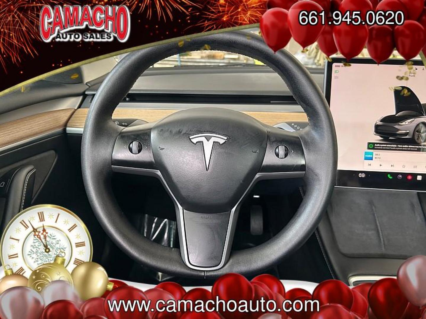 2023 GRAY Tesla Model 3 (5YJ3E1EA2PF) with an AC Electric Motor engine, Single-Speed Fixed Gear transmission, located at 412 Auto Vista Drive, Palmdale, CA, 93551, (661) 945-0620, 34.592636, -118.136681 - Photo#15