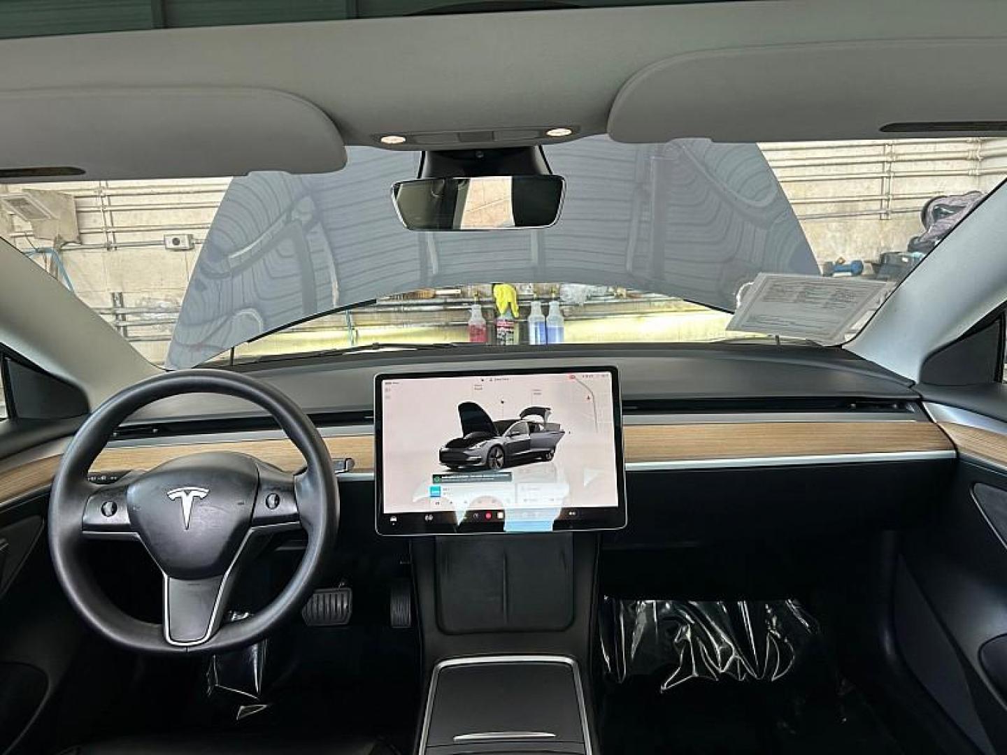 2023 GRAY Tesla Model 3 (5YJ3E1EA2PF) with an AC Electric Motor engine, Single-Speed Fixed Gear transmission, located at 412 Auto Vista Drive, Palmdale, CA, 93551, (661) 945-0620, 34.592636, -118.136681 - Photo#16