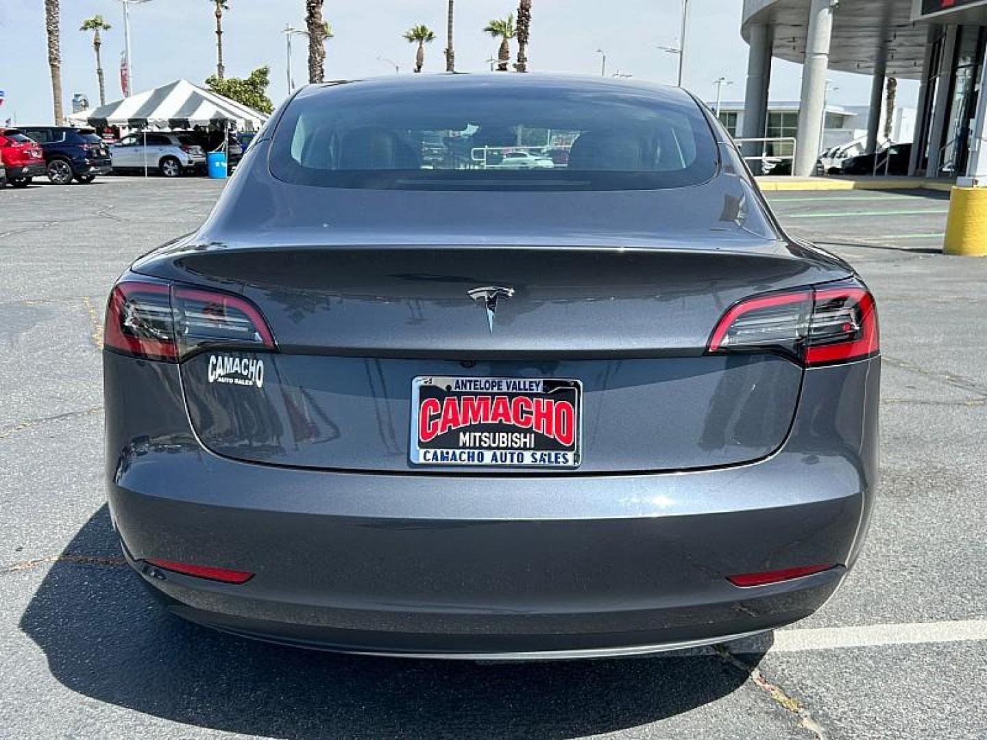 2023 GRAY Tesla Model 3 (5YJ3E1EA2PF) with an AC Electric Motor engine, Single-Speed Fixed Gear transmission, located at 412 Auto Vista Drive, Palmdale, CA, 93551, (661) 945-0620, 34.592636, -118.136681 - Photo#6