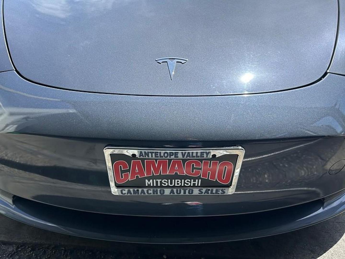 2023 GRAY Tesla Model 3 (5YJ3E1EA2PF) with an AC Electric Motor engine, Single-Speed Fixed Gear transmission, located at 412 Auto Vista Drive, Palmdale, CA, 93551, (661) 945-0620, 34.592636, -118.136681 - Photo#20
