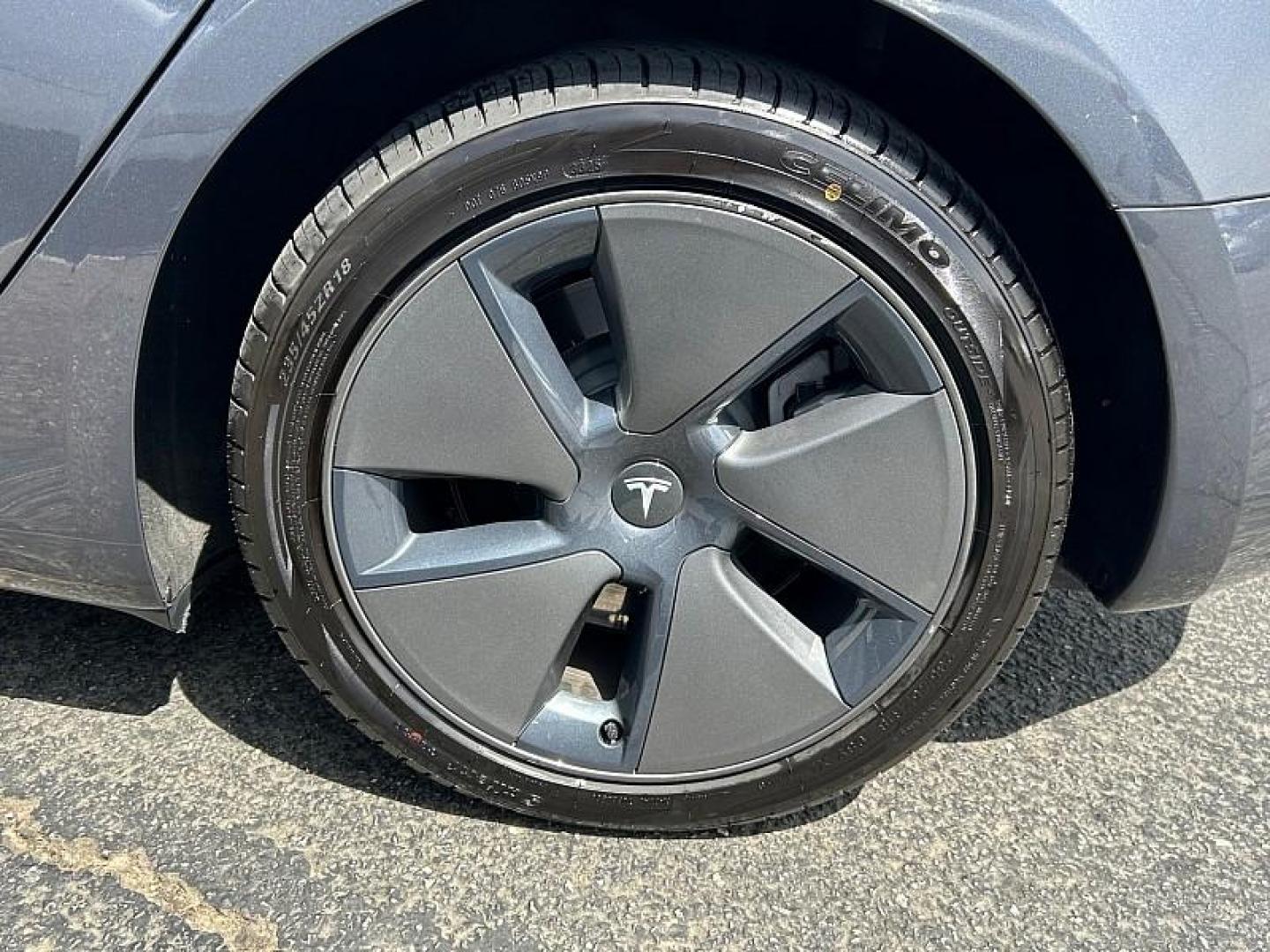 2023 GRAY Tesla Model 3 (5YJ3E1EA2PF) with an AC Electric Motor engine, Single-Speed Fixed Gear transmission, located at 412 Auto Vista Drive, Palmdale, CA, 93551, (661) 945-0620, 34.592636, -118.136681 - Photo#23