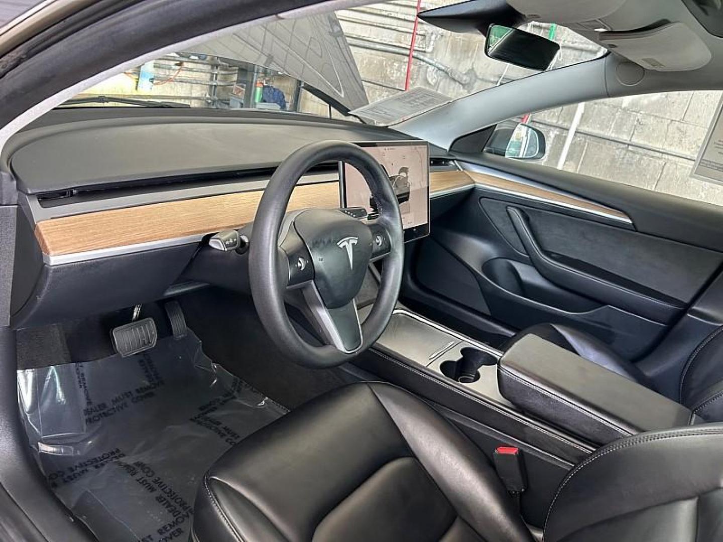 2023 GRAY Tesla Model 3 (5YJ3E1EA2PF) with an AC Electric Motor engine, Single-Speed Fixed Gear transmission, located at 412 Auto Vista Drive, Palmdale, CA, 93551, (661) 945-0620, 34.592636, -118.136681 - Photo#27