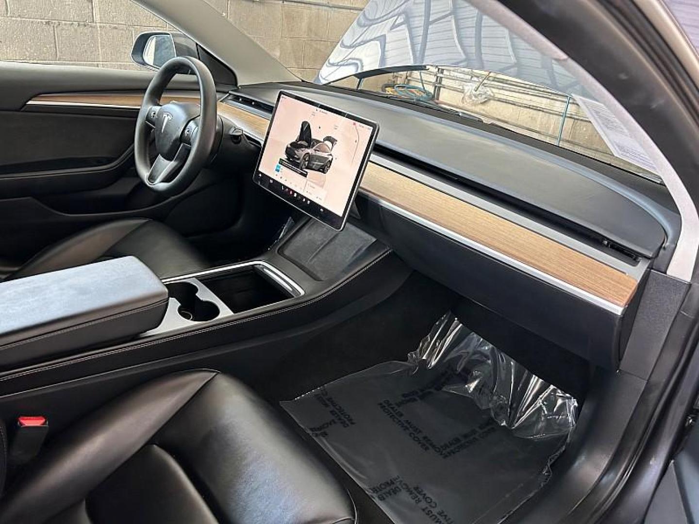 2023 GRAY Tesla Model 3 (5YJ3E1EA2PF) with an AC Electric Motor engine, Single-Speed Fixed Gear transmission, located at 412 Auto Vista Drive, Palmdale, CA, 93551, (661) 945-0620, 34.592636, -118.136681 - Photo#30
