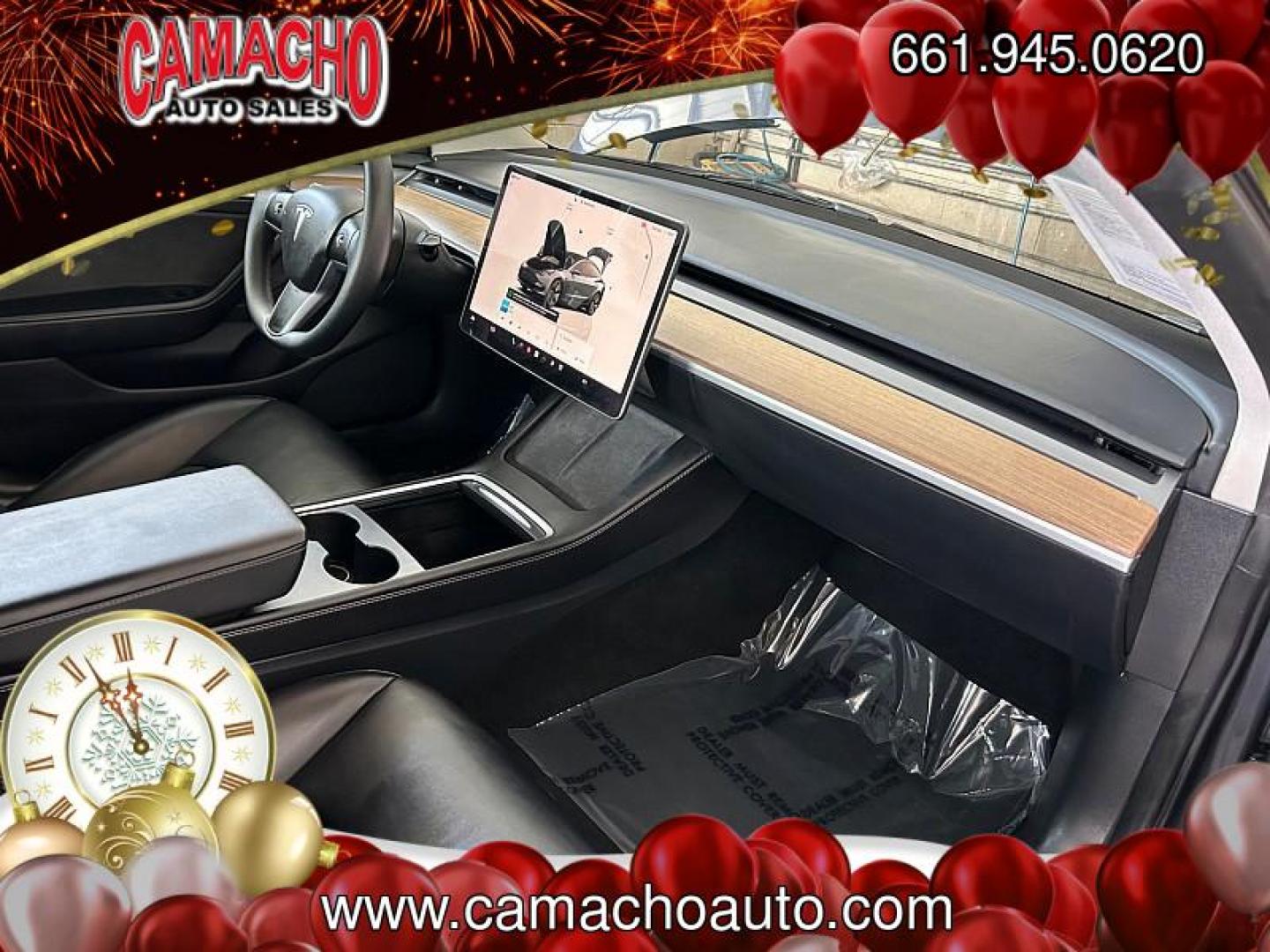 2023 GRAY Tesla Model 3 (5YJ3E1EA2PF) with an AC Electric Motor engine, Single-Speed Fixed Gear transmission, located at 412 Auto Vista Drive, Palmdale, CA, 93551, (661) 945-0620, 34.592636, -118.136681 - Photo#30