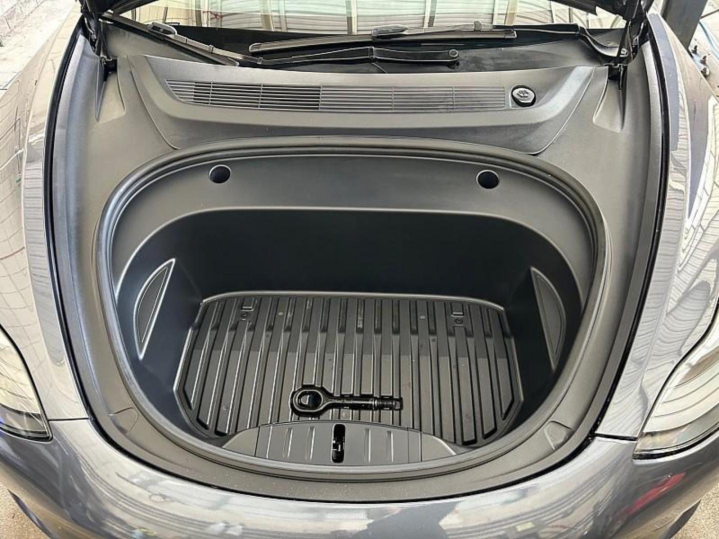 2023 GRAY Tesla Model 3 (5YJ3E1EA2PF) with an AC Electric Motor engine, Single-Speed Fixed Gear transmission, located at 412 Auto Vista Drive, Palmdale, CA, 93551, (661) 945-0620, 34.592636, -118.136681 - Photo#32