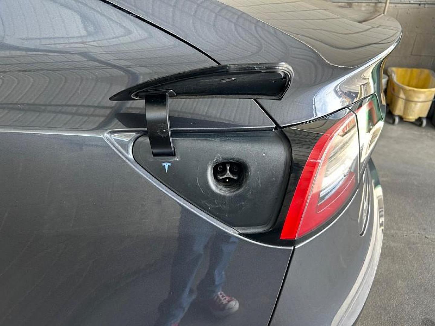 2023 GRAY Tesla Model 3 (5YJ3E1EA2PF) with an AC Electric Motor engine, Single-Speed Fixed Gear transmission, located at 412 Auto Vista Drive, Palmdale, CA, 93551, (661) 945-0620, 34.592636, -118.136681 - Photo#33