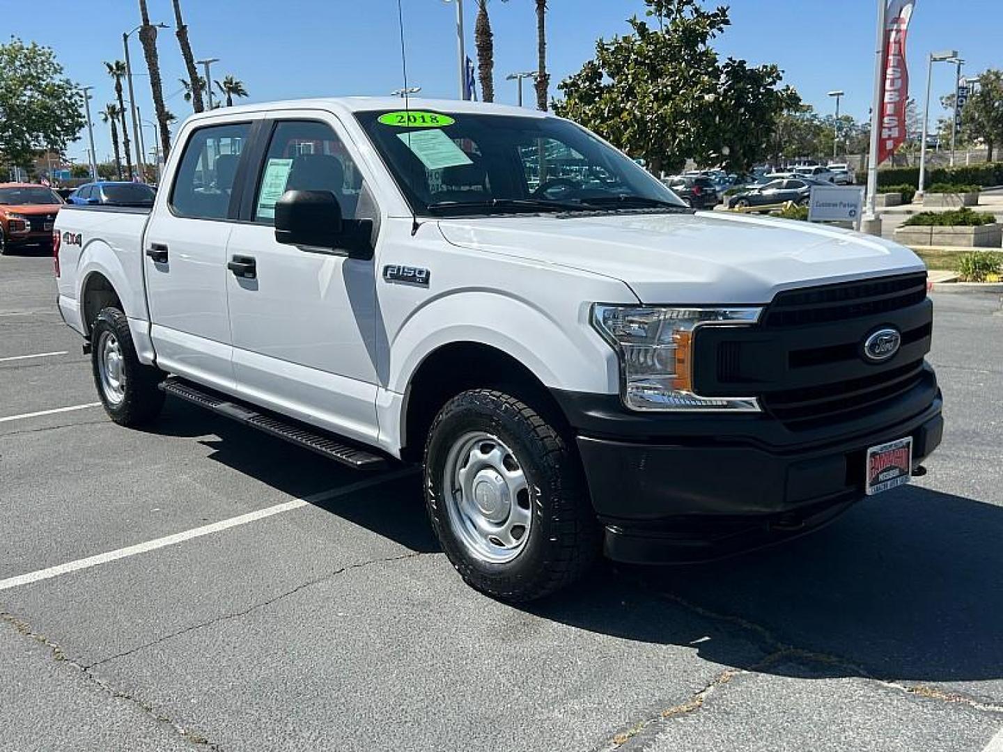 2018 WHITE Ford F-150 4WD (1FTEW1EP6JK) with an V6 EcoBoost TT 2.7L engine, Automatic transmission, located at 412 Auto Vista Drive, Palmdale, CA, 93551, (661) 945-0620, 34.592636, -118.136681 - Photo#1