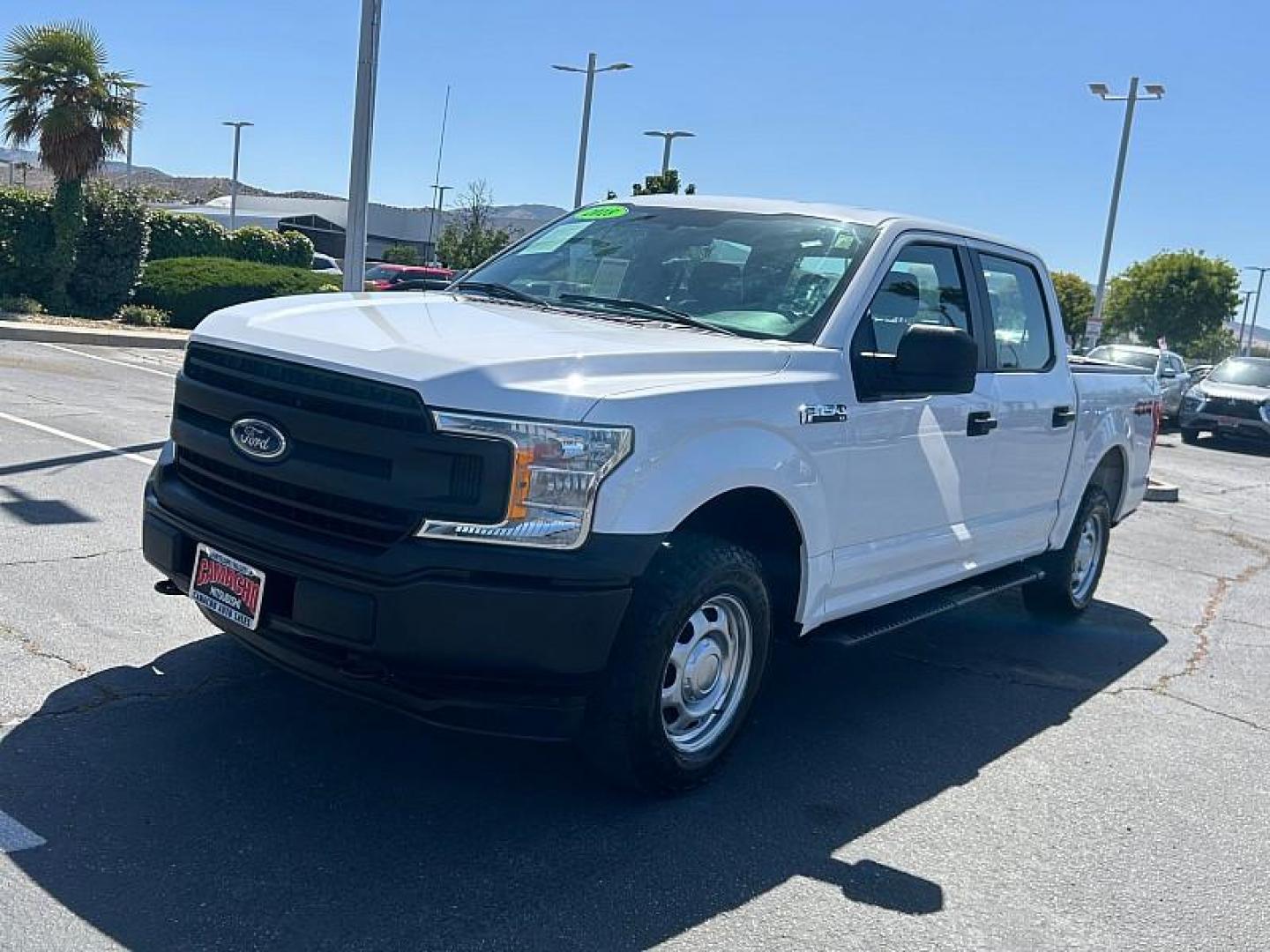 2018 WHITE Ford F-150 4WD (1FTEW1EP6JK) with an V6 EcoBoost TT 2.7L engine, Automatic transmission, located at 412 Auto Vista Drive, Palmdale, CA, 93551, (661) 945-0620, 34.592636, -118.136681 - Photo#3