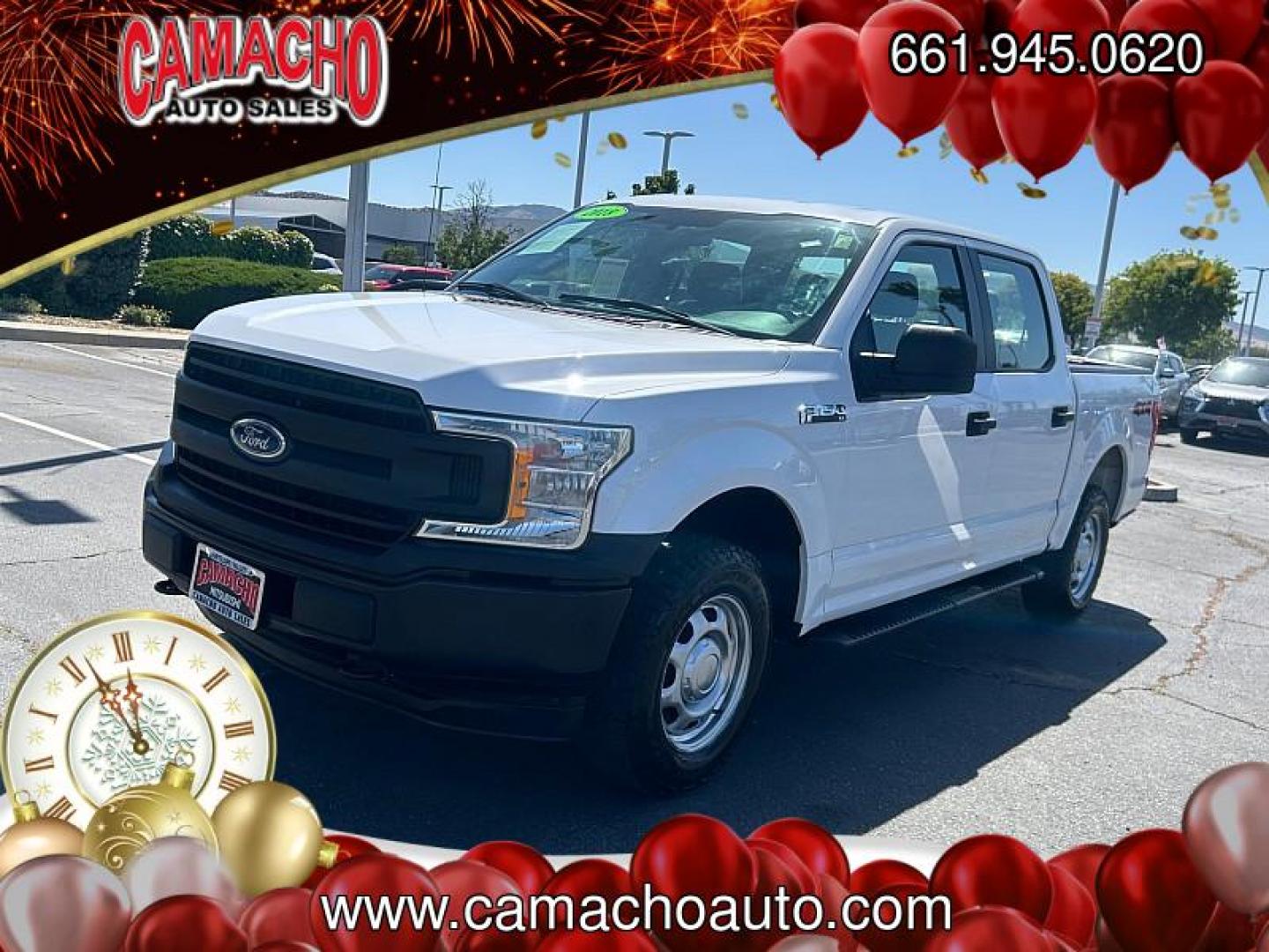 2018 WHITE Ford F-150 4WD (1FTEW1EP6JK) with an V6 EcoBoost TT 2.7L engine, Automatic transmission, located at 412 Auto Vista Drive, Palmdale, CA, 93551, (661) 945-0620, 34.592636, -118.136681 - Photo#2