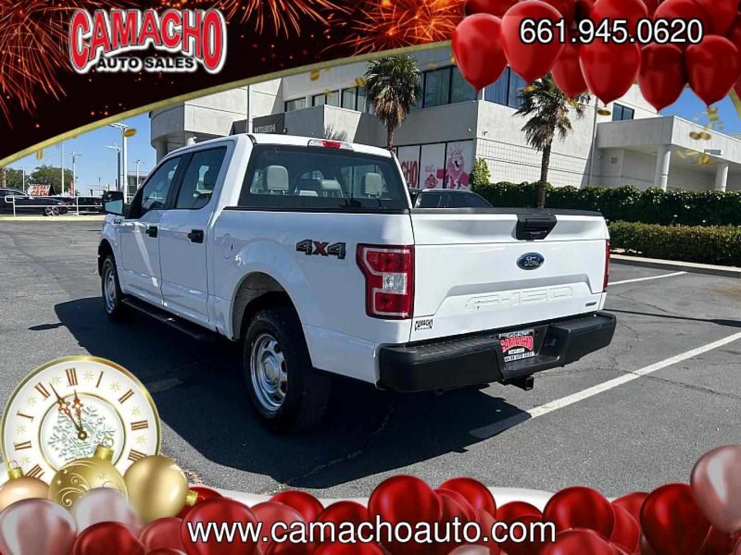 2018 WHITE Ford F-150 4WD (1FTEW1EP6JK) with an V6 EcoBoost TT 2.7L engine, Automatic transmission, located at 412 Auto Vista Drive, Palmdale, CA, 93551, (661) 945-0620, 34.592636, -118.136681 - Photo#6