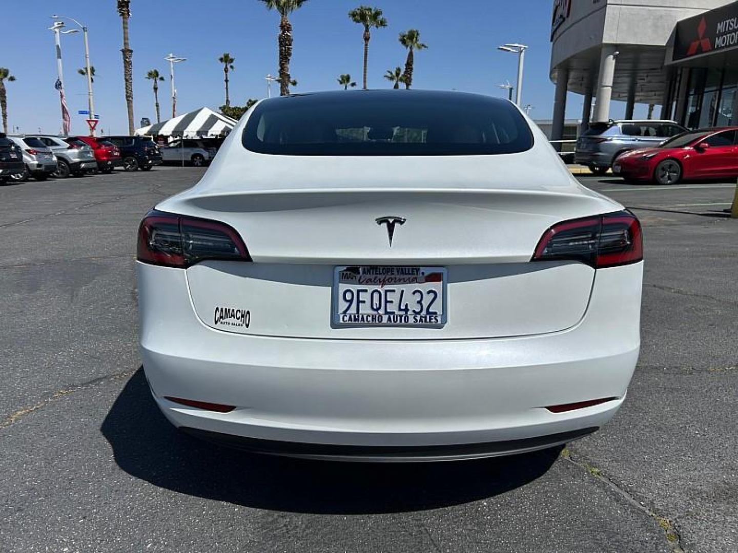 2023 WHITE Tesla Model 3 (5YJ3E1EA5PF) with an AC Electric Motor engine, Single-Speed Fixed Gear transmission, located at 412 Auto Vista Drive, Palmdale, CA, 93551, (661) 945-0620, 34.592636, -118.136681 - Photo#9
