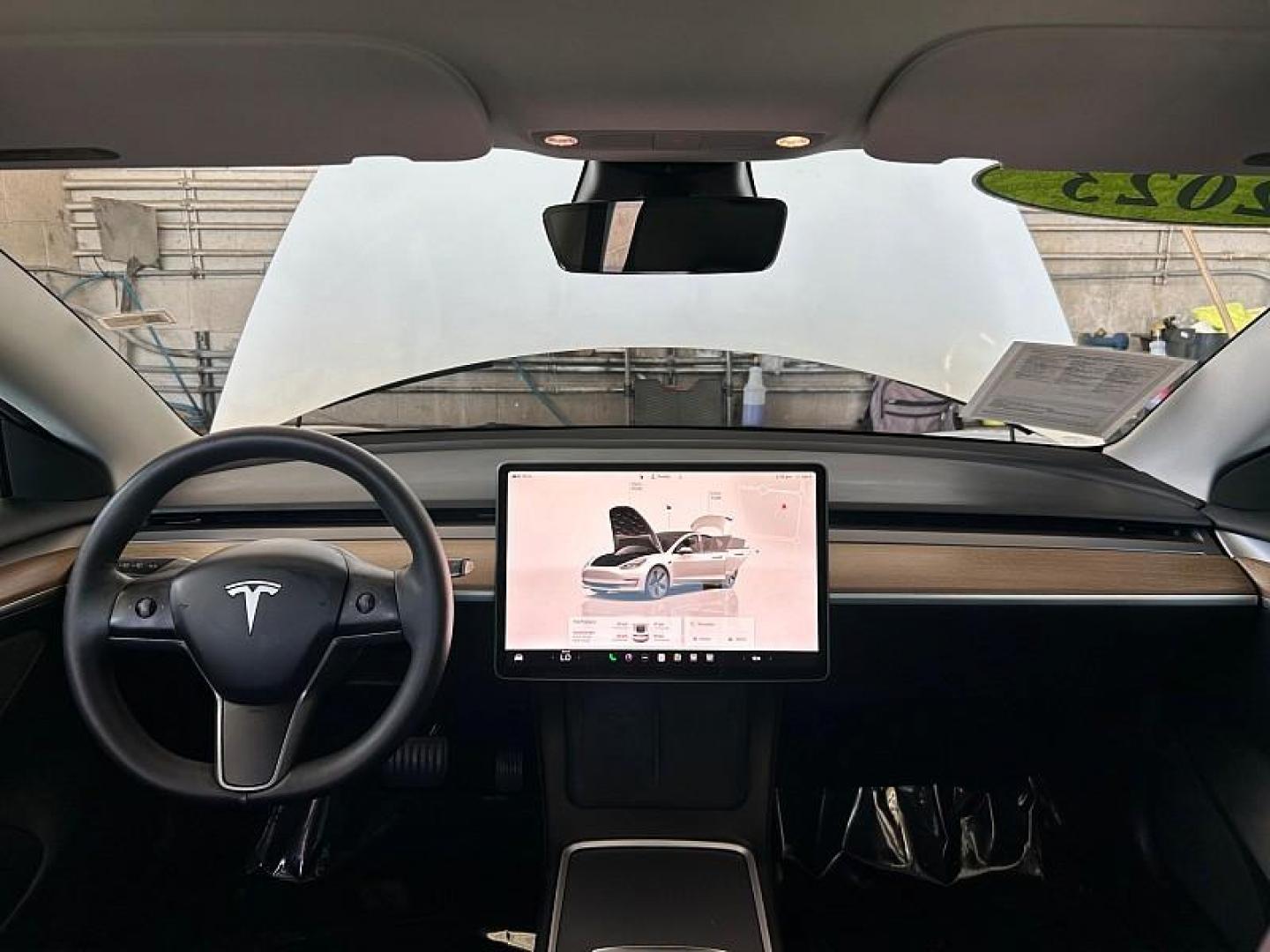 2023 WHITE Tesla Model 3 (5YJ3E1EA5PF) with an AC Electric Motor engine, Single-Speed Fixed Gear transmission, located at 412 Auto Vista Drive, Palmdale, CA, 93551, (661) 945-0620, 34.592636, -118.136681 - Photo#18