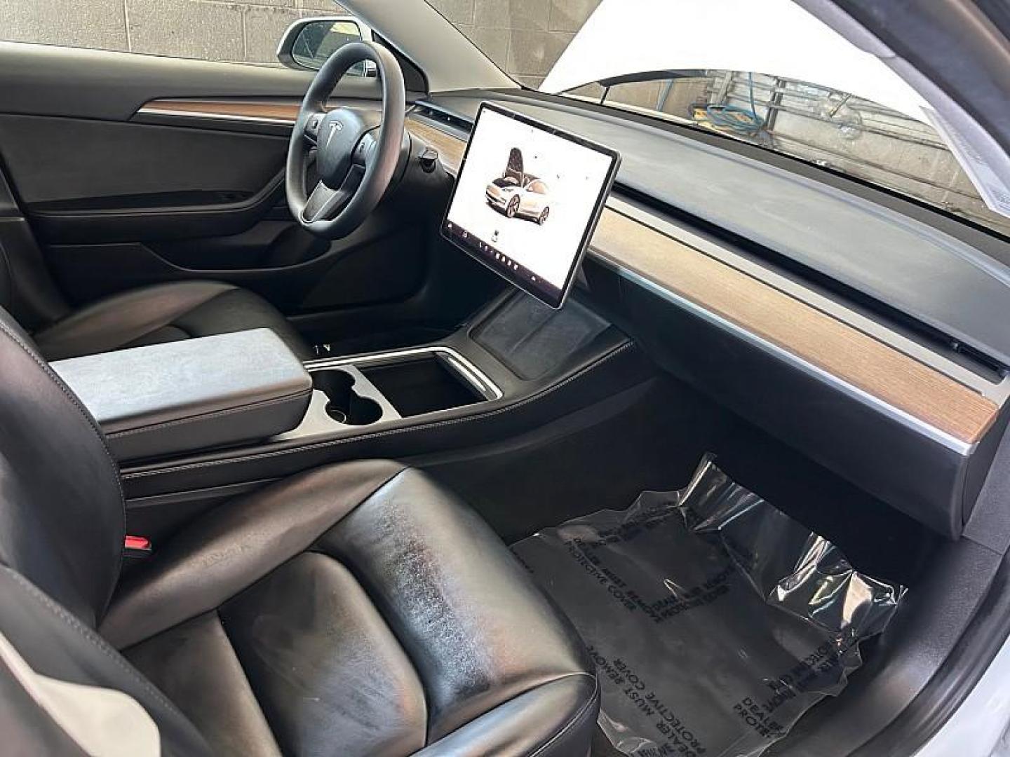 2023 WHITE Tesla Model 3 (5YJ3E1EA5PF) with an AC Electric Motor engine, Single-Speed Fixed Gear transmission, located at 412 Auto Vista Drive, Palmdale, CA, 93551, (661) 945-0620, 34.592636, -118.136681 - Photo#30