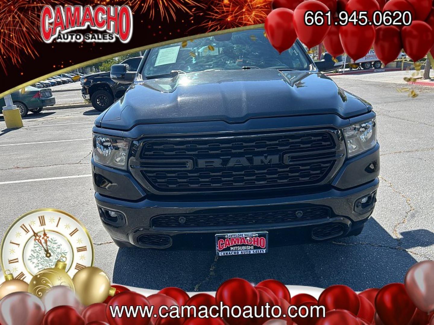 2023 BLACK Ram 1500 2WD (1C6RREFT5PN) with an 8-Cyl 5.7 Liter engine, Automatic 8-Spd transmission, located at 412 Auto Vista Drive, Palmdale, CA, 93551, (661) 945-0620, 34.592636, -118.136681 - Photo#1