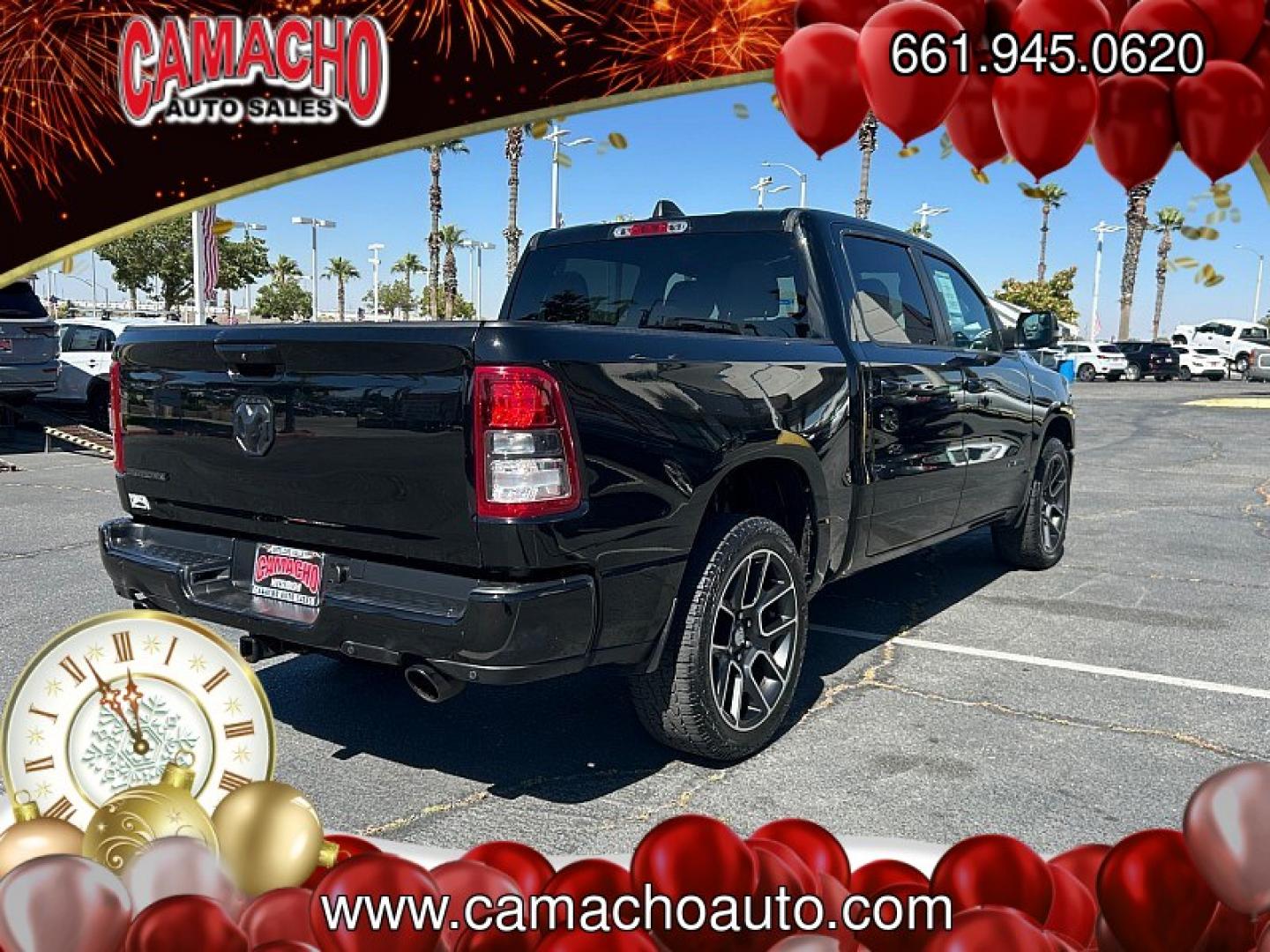 2023 BLACK Ram 1500 2WD (1C6RREFT5PN) with an 8-Cyl 5.7 Liter engine, Automatic 8-Spd transmission, located at 412 Auto Vista Drive, Palmdale, CA, 93551, (661) 945-0620, 34.592636, -118.136681 - Photo#6