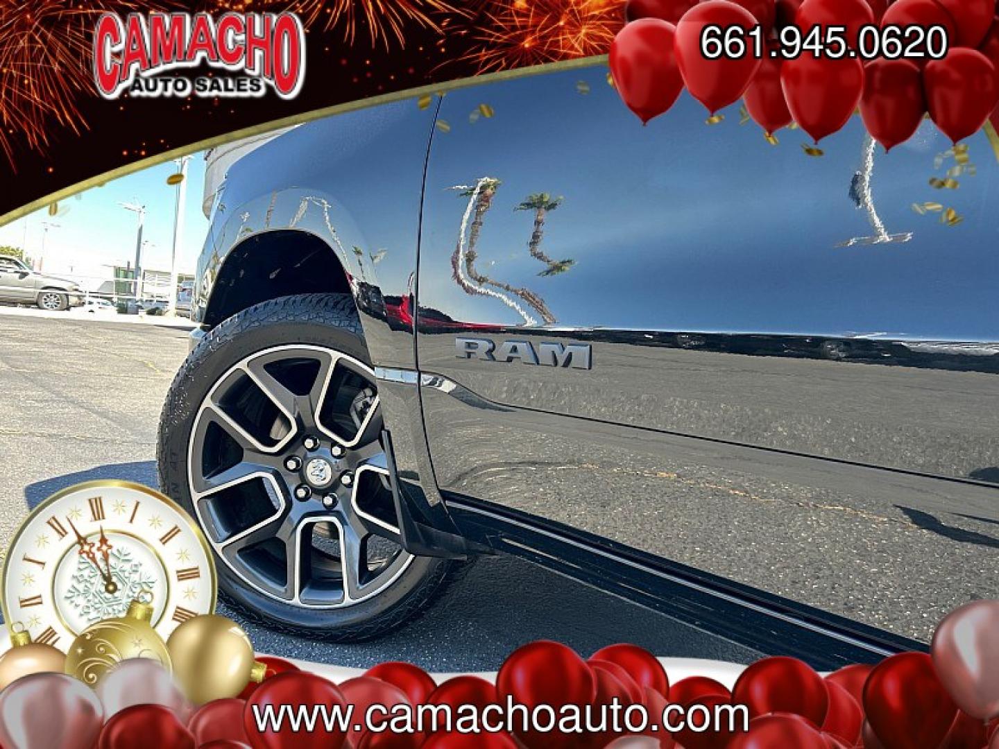 2023 BLACK Ram 1500 2WD (1C6RREFT5PN) with an 8-Cyl 5.7 Liter engine, Automatic 8-Spd transmission, located at 412 Auto Vista Drive, Palmdale, CA, 93551, (661) 945-0620, 34.592636, -118.136681 - Photo#15