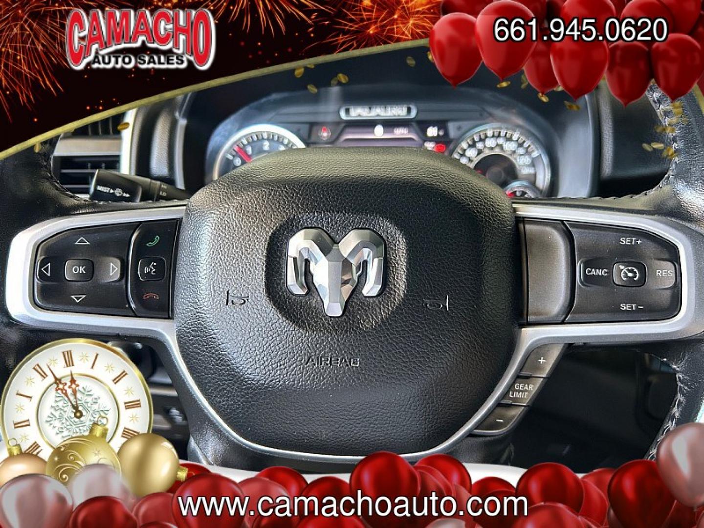 2023 BLACK Ram 1500 2WD (1C6RREFT5PN) with an 8-Cyl 5.7 Liter engine, Automatic 8-Spd transmission, located at 412 Auto Vista Drive, Palmdale, CA, 93551, (661) 945-0620, 34.592636, -118.136681 - Photo#19