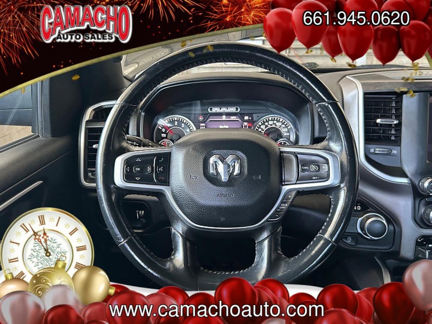2023 BLACK Ram 1500 2WD (1C6RREFT5PN) with an 8-Cyl 5.7 Liter engine, Automatic 8-Spd transmission, located at 412 Auto Vista Drive, Palmdale, CA, 93551, (661) 945-0620, 34.592636, -118.136681 - Photo#23