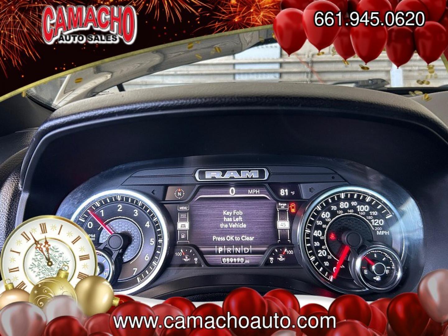 2023 BLACK Ram 1500 2WD (1C6RREFT5PN) with an 8-Cyl 5.7 Liter engine, Automatic 8-Spd transmission, located at 412 Auto Vista Drive, Palmdale, CA, 93551, (661) 945-0620, 34.592636, -118.136681 - Photo#24